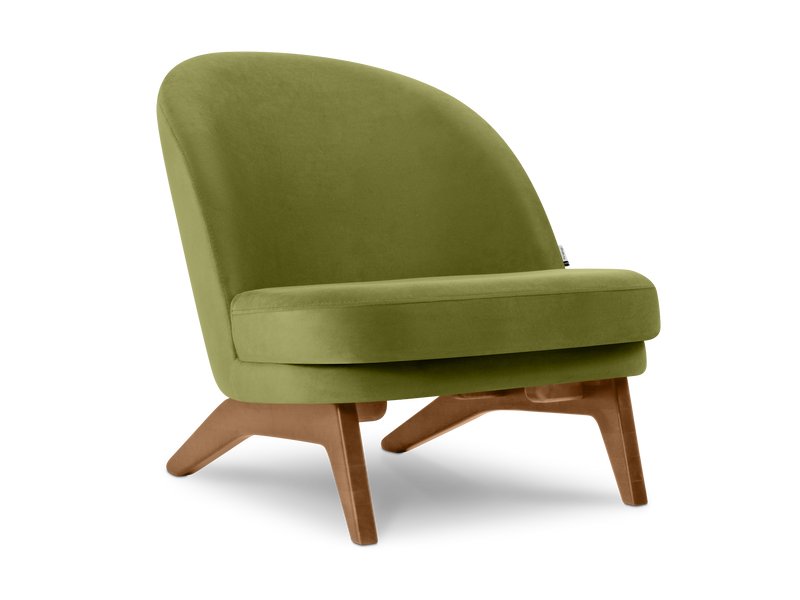 Кресло Пайл Велюр Оливковый