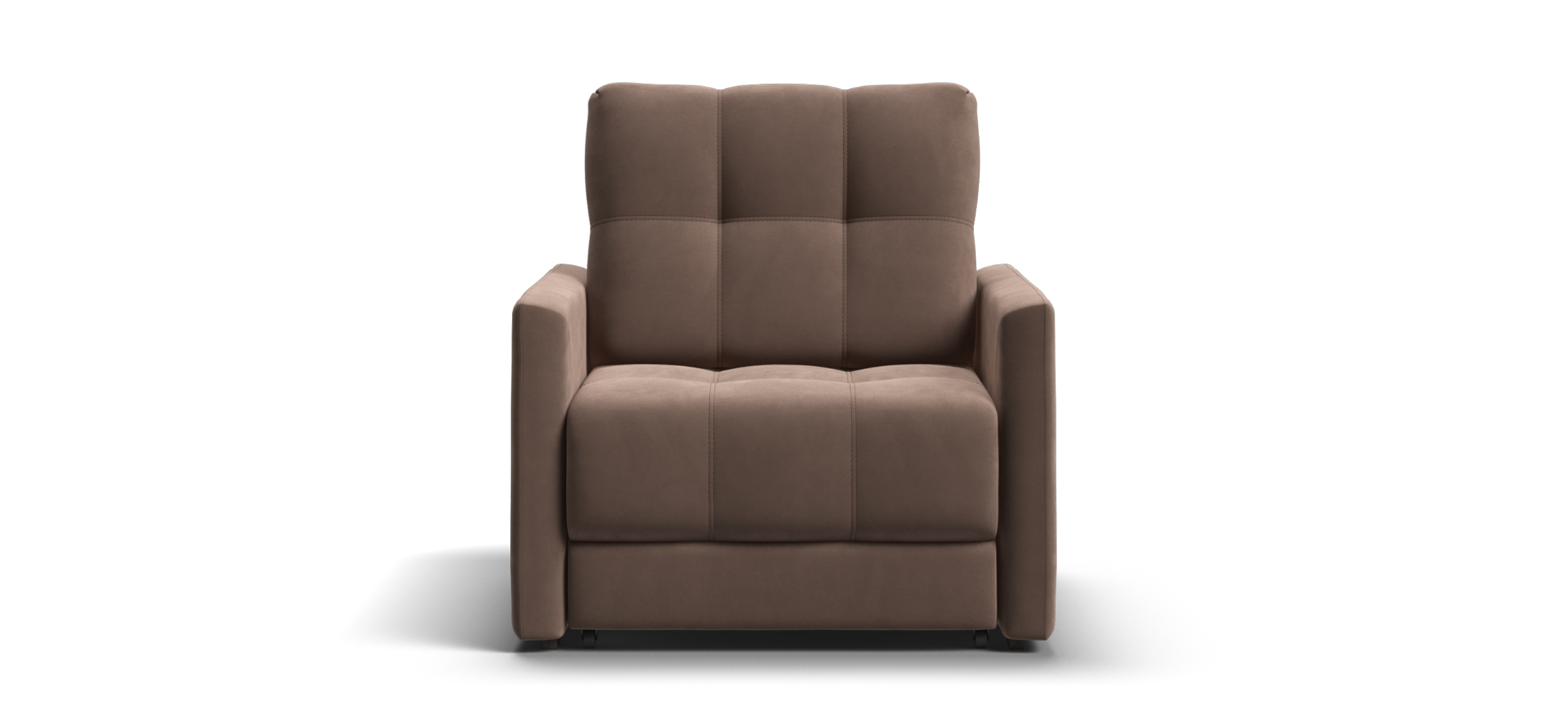 Босс Лофт кресло-кровать Велюр Монолит мокко